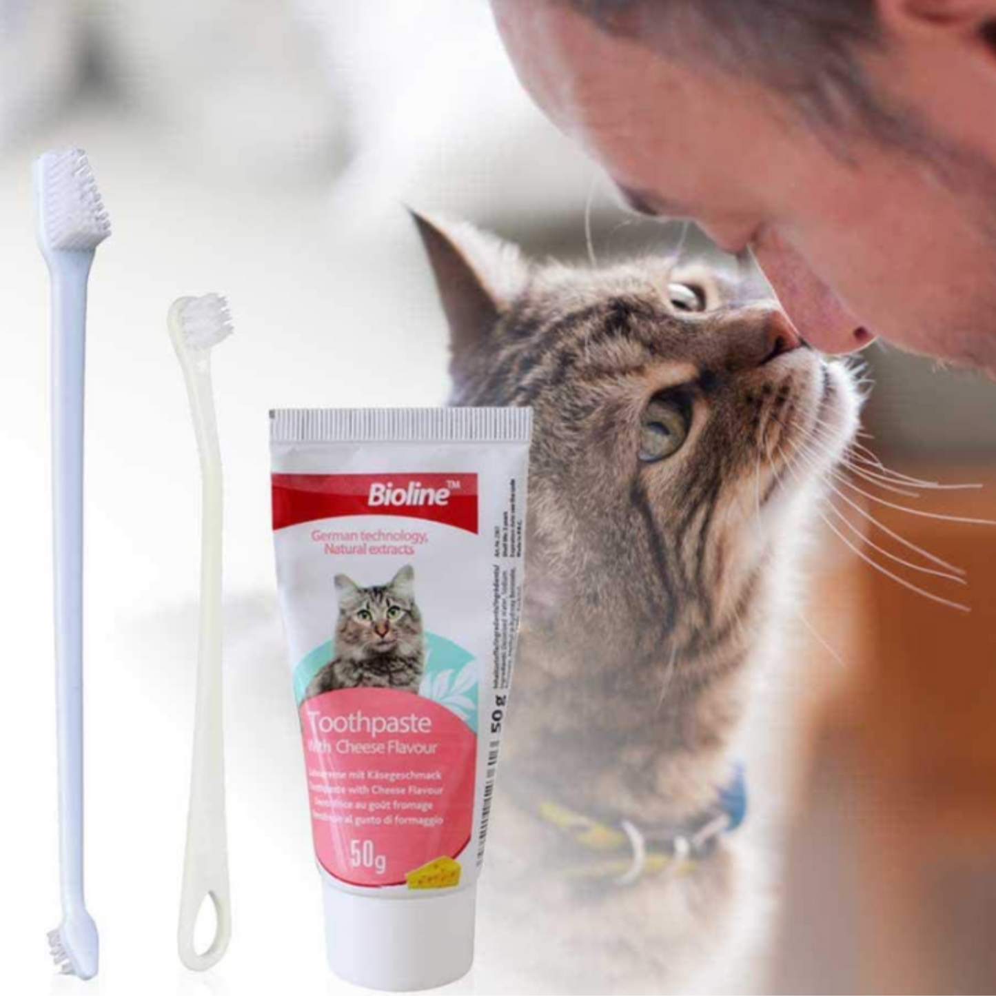 Toothpaste for cat Bioline 50g