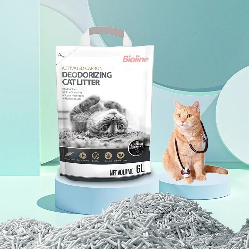 Bioline Charcoal deodorizing cat litter