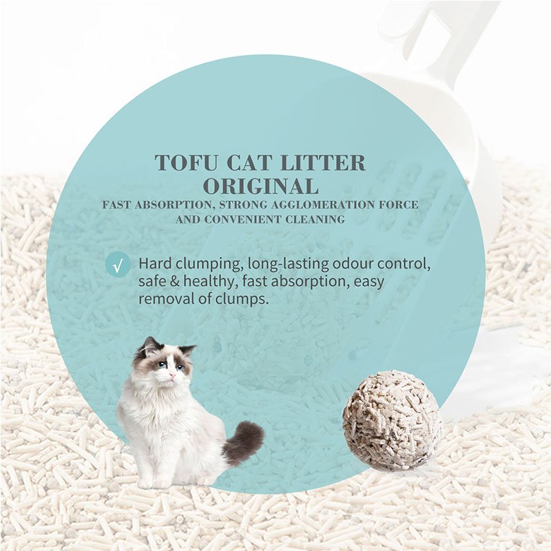 Bioline Natural Tofu cat litter