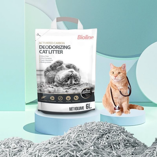 Bioline Tofu deodorizing cat litter